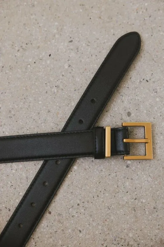 Bohme Siena Leather Belt In Gold Gold Women Belts Bohme Siena Leather Belt In Gold Gold Women Belts