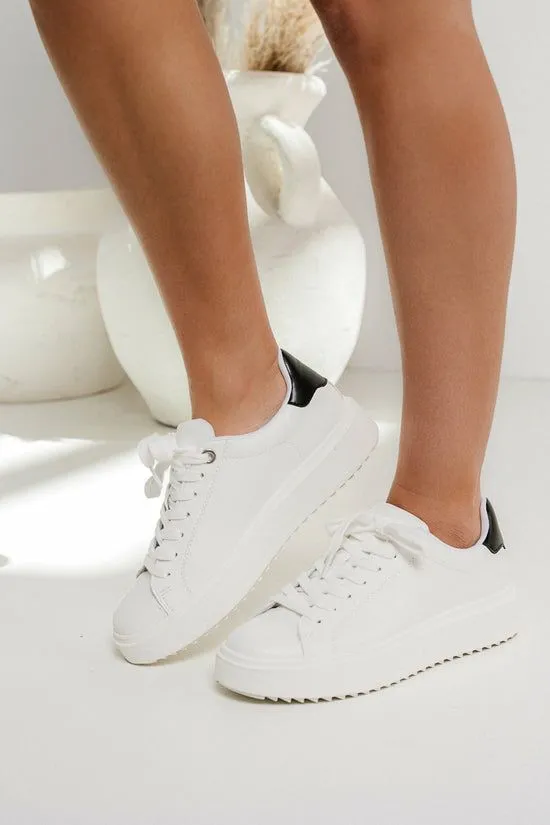 Bohme Steve Madden Charlie Sneakers White Women Shoes