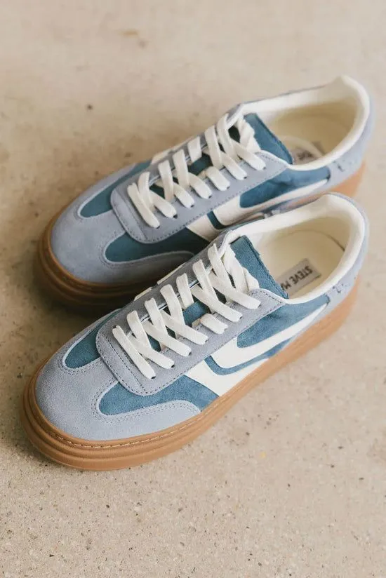 Bohme Steve Madden Dodge Platform Sneakers In Blue Blue Women Shoes