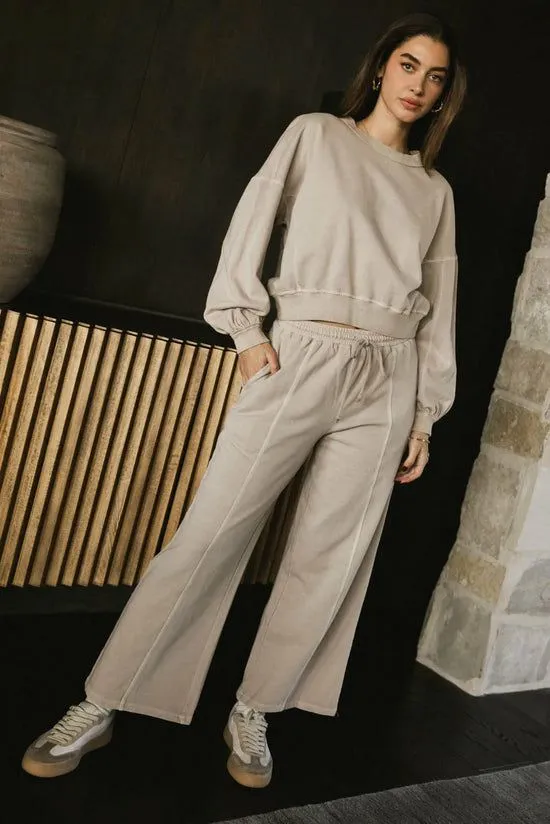 Bohme Sutton Sweatpants In Bone Bone Women Loungewear