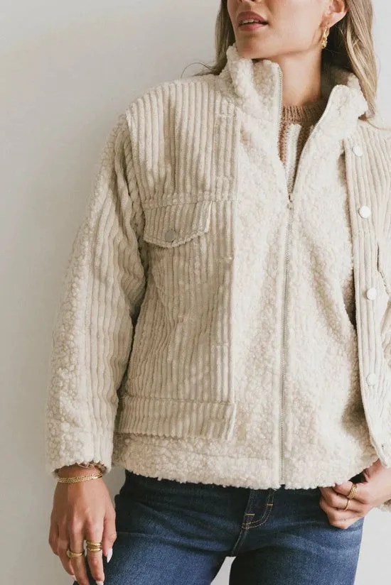 Bohme Talsie Corduroy Jacket Tan Women Jackets