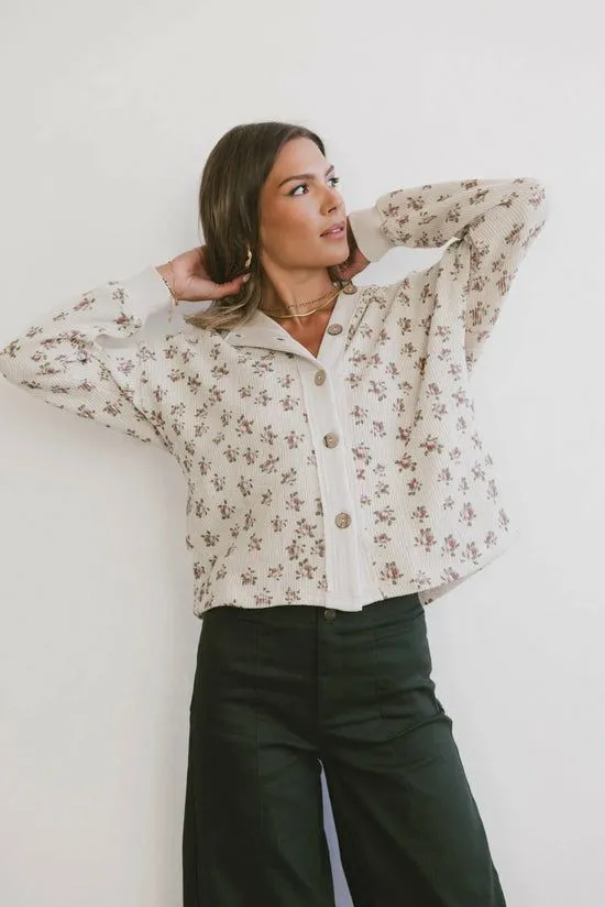 Bohme Tarah Knit Jacket In Ivory Ivory Women Jackets