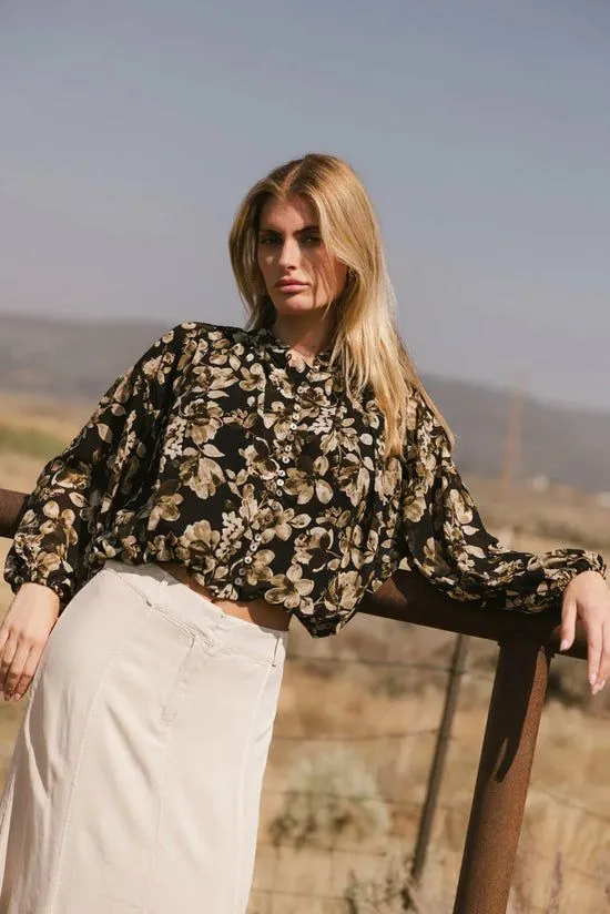 Bohme Yasmeen Blouse In Black Black Women Blouses