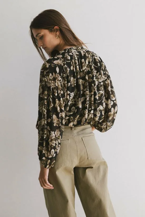 Bohme Yasmeen Blouse In Black Black Women Blouses