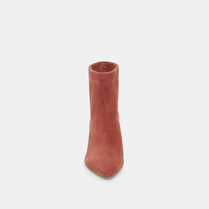 Boots and Booties Women Dolce Vita Dee Booties Cinnamon Suede