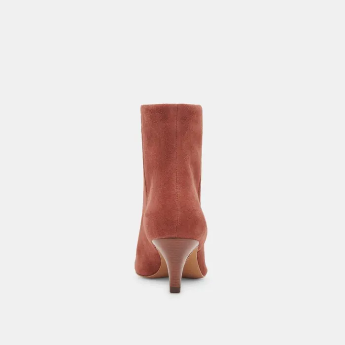 Boots and Booties Women Dolce Vita Dee Booties Cinnamon Suede