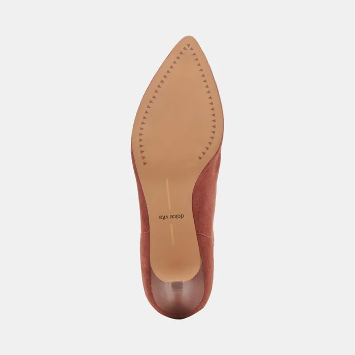 Boots and Booties Women Dolce Vita Dee Booties Cinnamon Suede