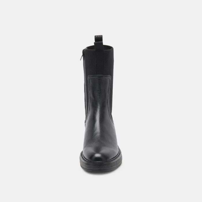 Boots and Booties Women Dolce Vita Elyse H2O Wide Boots Black Leather