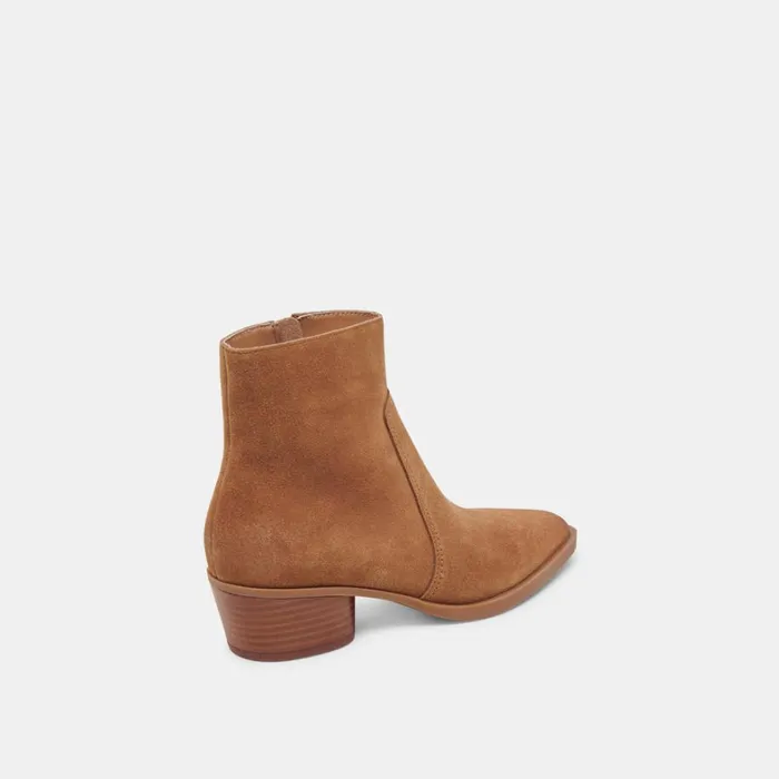 Boots and Booties Women Dolce Vita Fahari H2O Booties Brown Suede