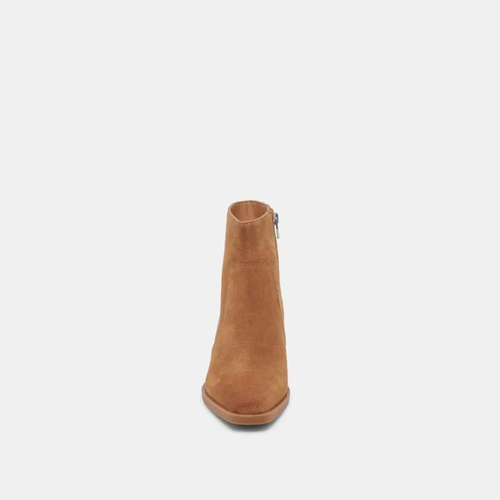 Boots and Booties Women Dolce Vita Fahari H2O Booties Brown Suede
