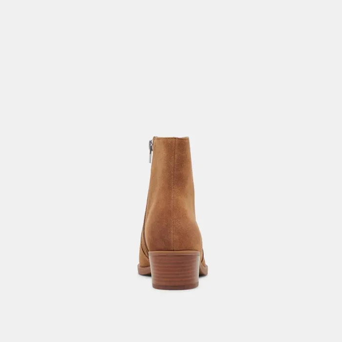 Boots and Booties Women Dolce Vita Fahari H2O Booties Brown Suede