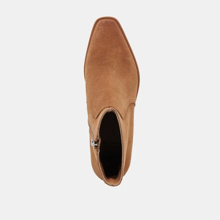 Boots and Booties Women Dolce Vita Fahari H2O Booties Brown Suede