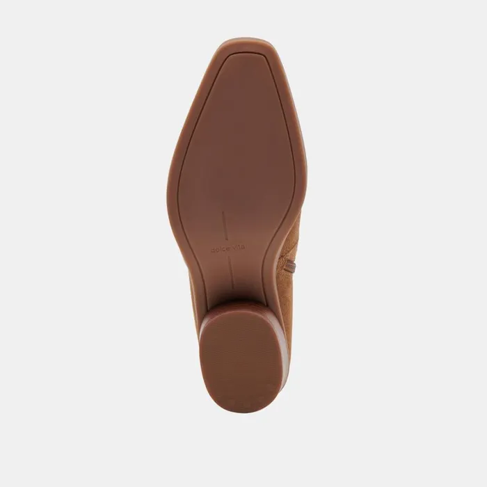 Boots and Booties Women Dolce Vita Fahari H2O Booties Brown Suede