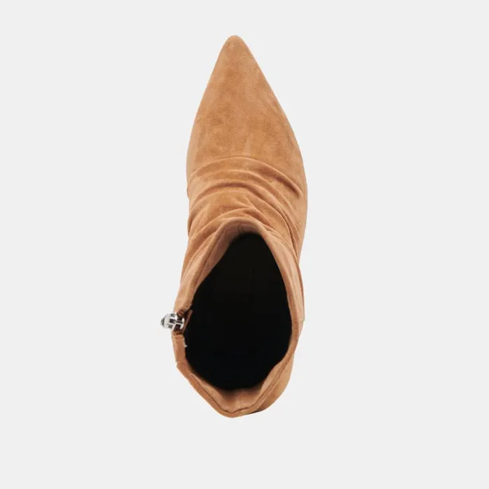 Boots and Booties Women Dolce Vita Fernly Wide Calf Boots Pecan Suede