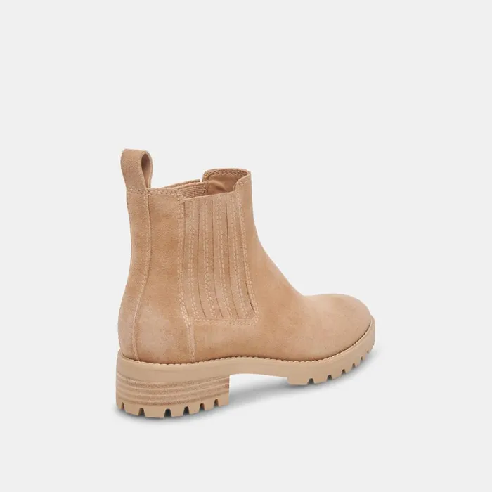 Boots and Booties Women Dolce Vita Fraya H2O Booties Taupe Suede