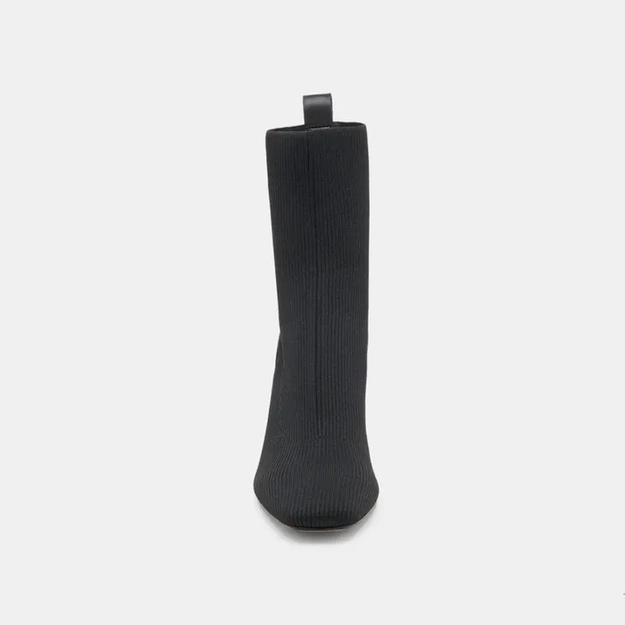 Boots and Booties Women Dolce Vita Glamor Knit Boots Black Knit