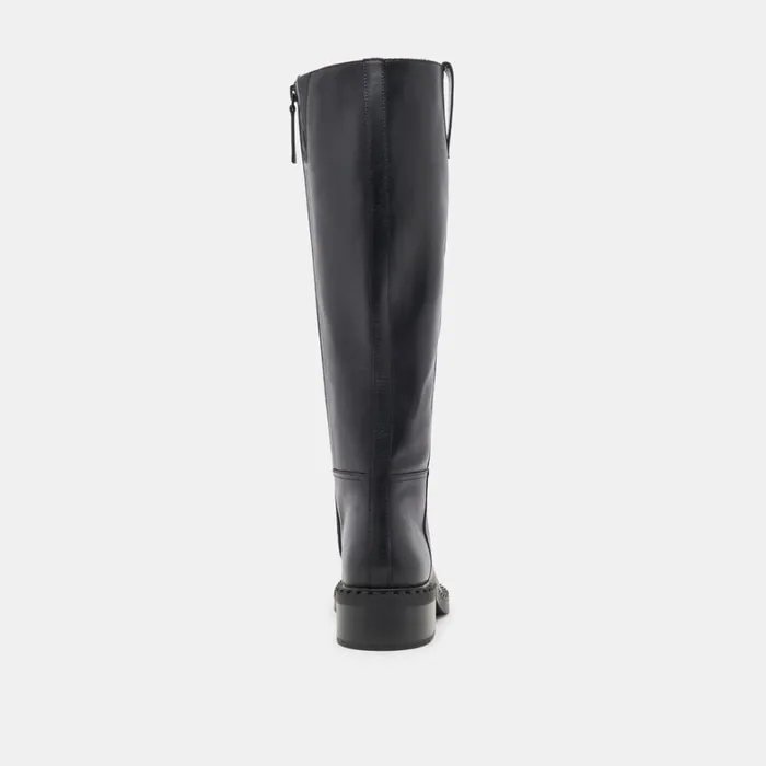 Boots and Booties Women Dolce Vita Glory H2O Extra Wide Calf Boots Black Leather