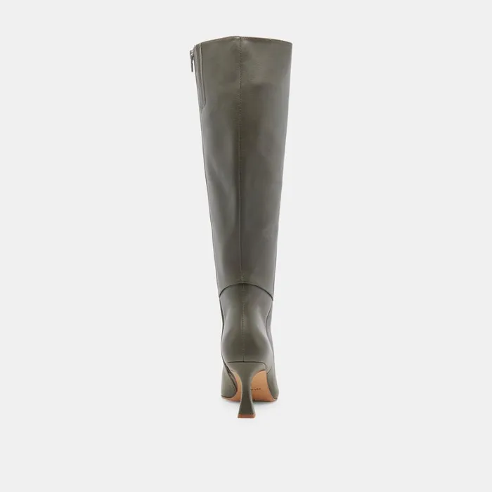 Boots and Booties Women Dolce Vita Gyra Boots Dark Olive Leather
