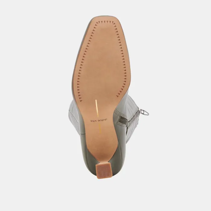 Boots and Booties Women Dolce Vita Gyra Boots Dark Olive Leather