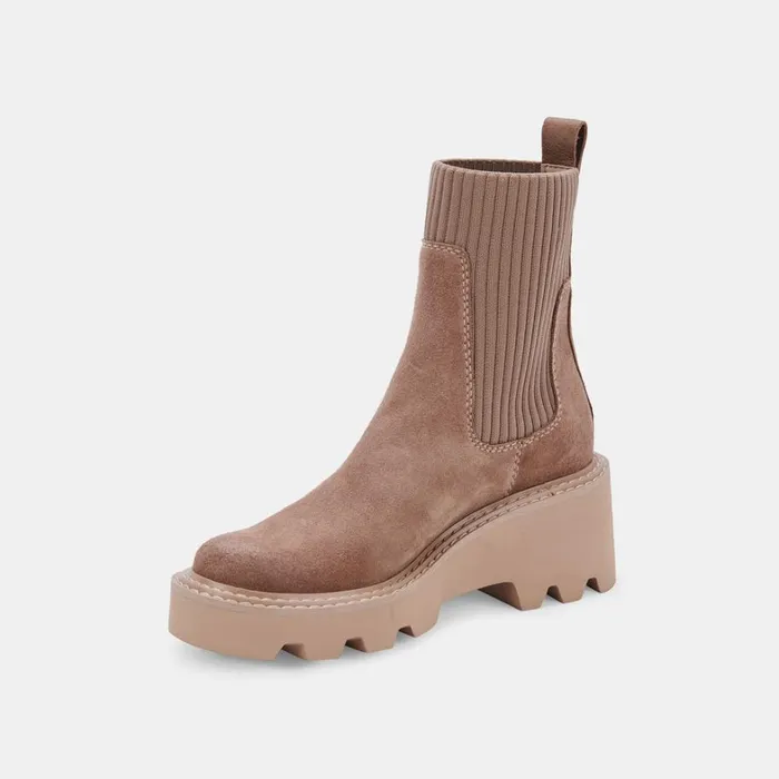 Boots and Booties Women Dolce Vita Hoven H2O Boots Mushroom Suede Mushroom Suede H2o