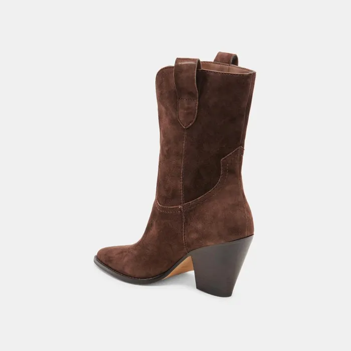 Boots and Booties Women Dolce Vita Jessey Boots Dk Brown Suede