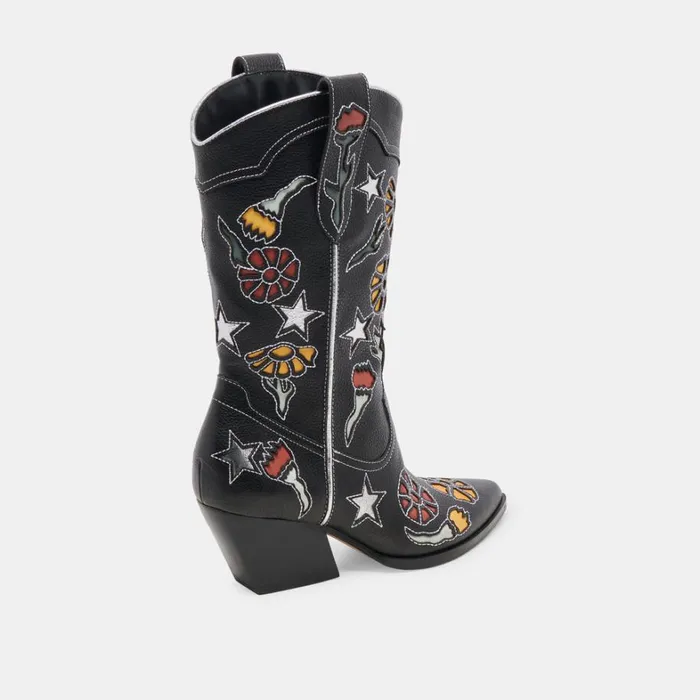 Boots and Booties Women Dolce Vita Lassie Boots Black Multi Leather