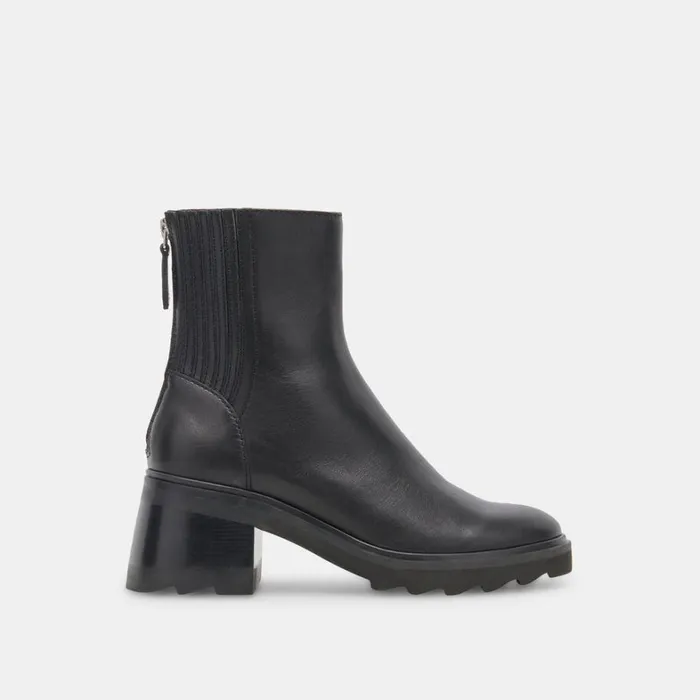 Boots and Booties Women Dolce Vita Martey H2O Wide Boots Black Leather