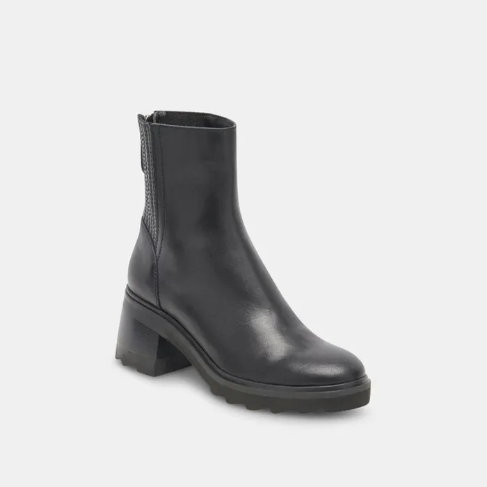 Boots and Booties Women Dolce Vita Martey H2O Wide Boots Black Leather