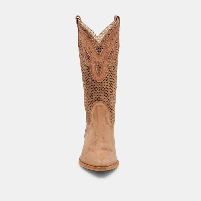 Boots and Booties Women Dolce Vita Ranch Boots Dk Brown Suede