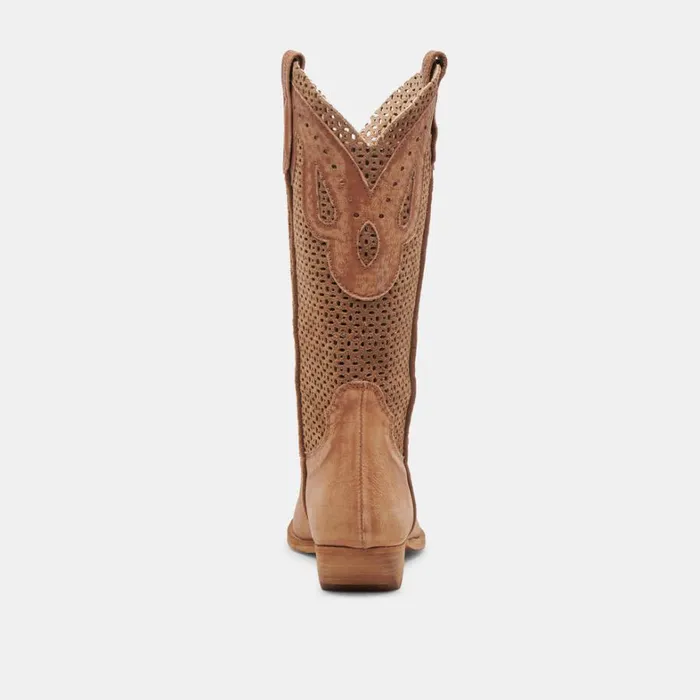 Boots and Booties Women Dolce Vita Ranch Boots Dk Brown Suede