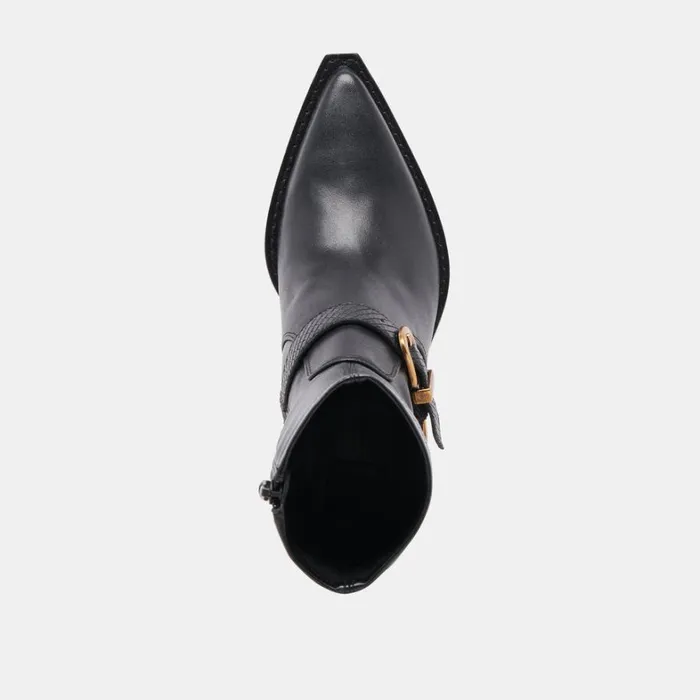 Boots and Booties Women Dolce Vita Rave Wide Calf Boots Black Leather