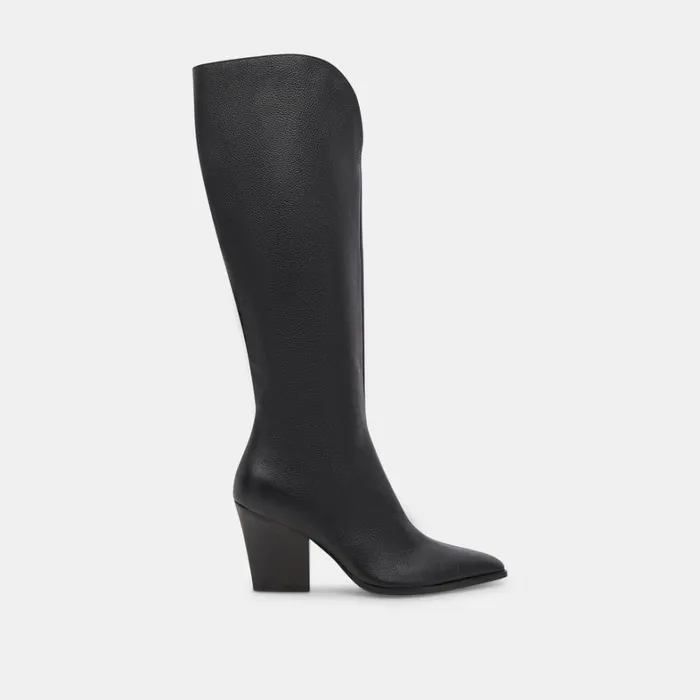 Boots and Booties Women Dolce Vita Rocky Boots Black Leather