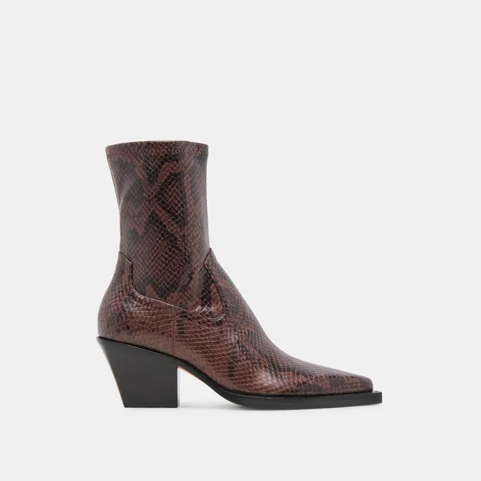 Boots and Booties Women Dolce Vita Rutger Boots Java Embossed Stella