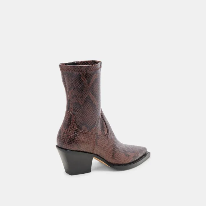 Boots and Booties Women Dolce Vita Rutger Boots Java Embossed Stella