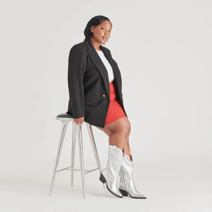 Boots and Booties Women Dolce Vita Ryland Extra Wide Calf Boots Silver Distressed Leather
