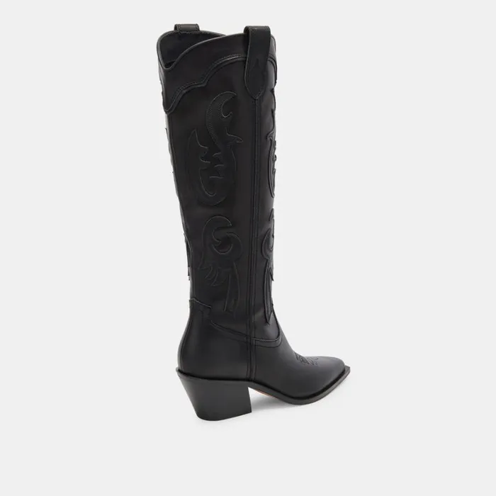 Boots and Booties Women Dolce Vita Samsin Boots Black Leather