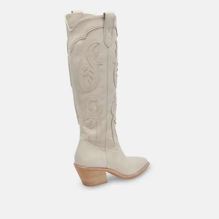 Boots and Booties Women Dolce Vita Samsin Boots Ivory Nubuck