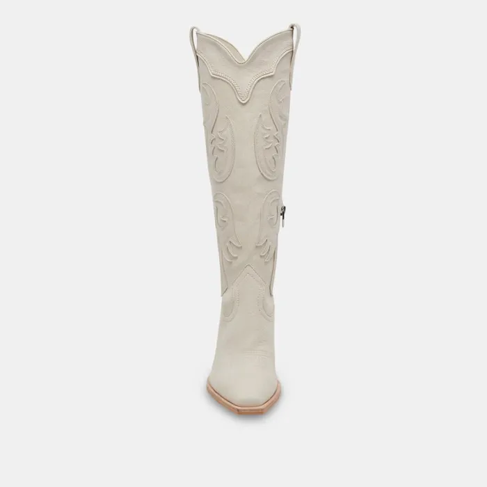 Boots and Booties Women Dolce Vita Samsin Boots Ivory Nubuck