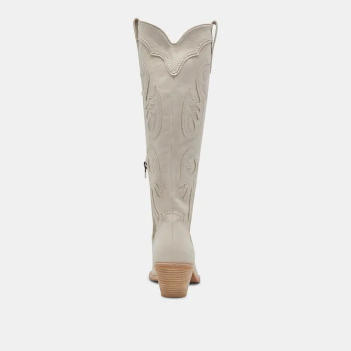 Boots and Booties Women Dolce Vita Samsin Boots Ivory Nubuck
