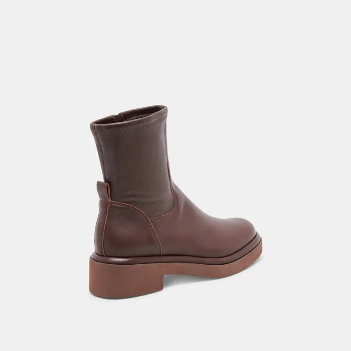 Boots and Booties Women Dolce Vita Simaya H2O Boots Mahogany Leather