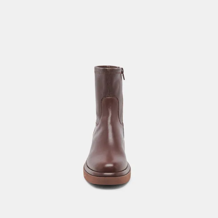 Boots and Booties Women Dolce Vita Simaya H2O Boots Mahogany Leather