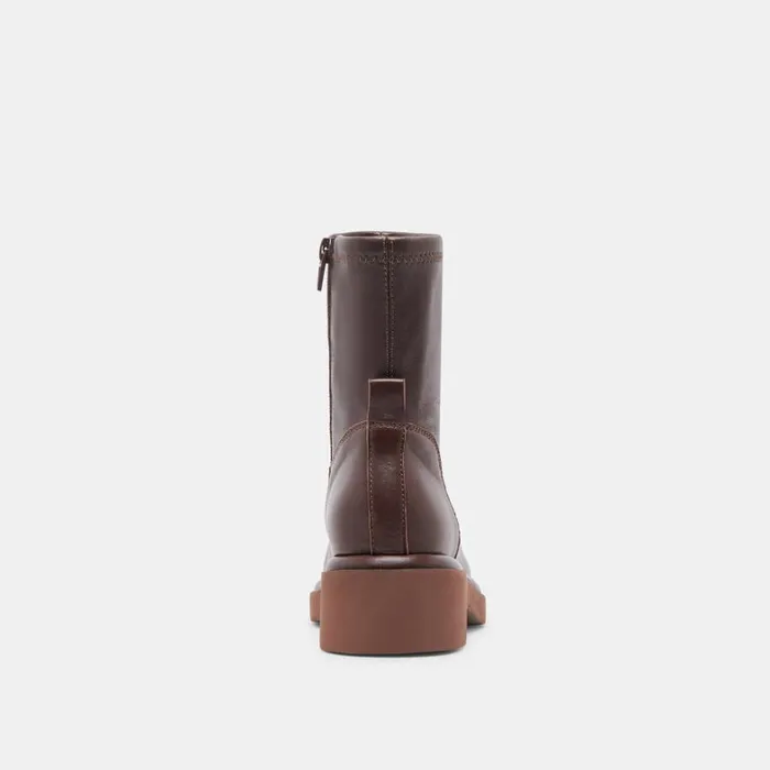 Boots and Booties Women Dolce Vita Simaya H2O Boots Mahogany Leather