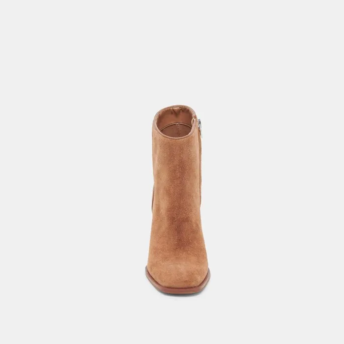 Boots and Booties Women Dolce Vita Susann Booties Chestnut Suede