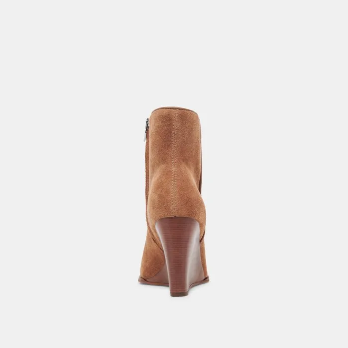 Boots and Booties Women Dolce Vita Susann Booties Chestnut Suede