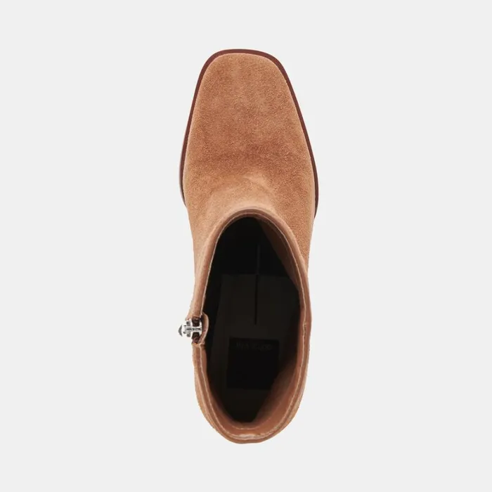 Boots and Booties Women Dolce Vita Susann Booties Chestnut Suede