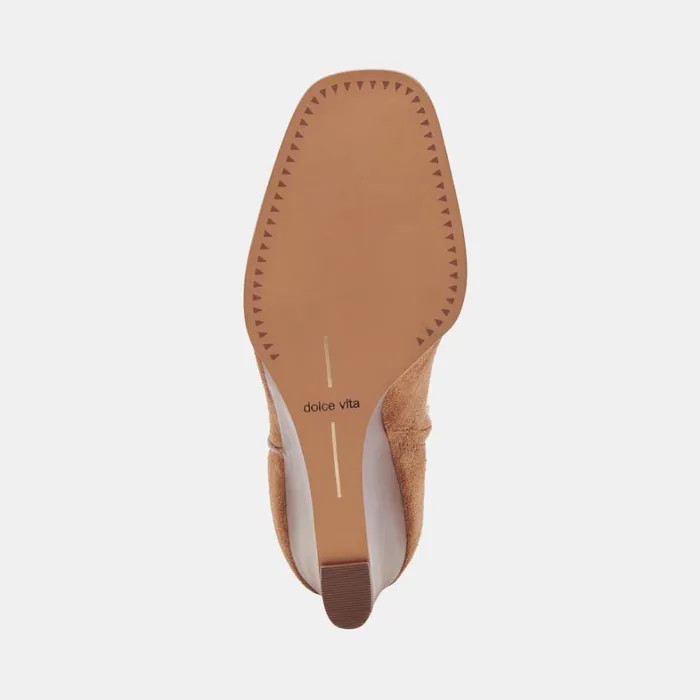 Boots and Booties Women Dolce Vita Susann Booties Chestnut Suede