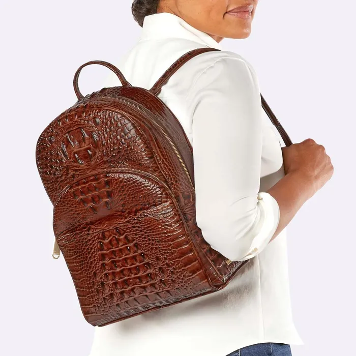 Brahmin Backpacks Dartmouth Backpack Black Leather Backpack 8211 WomenMen
