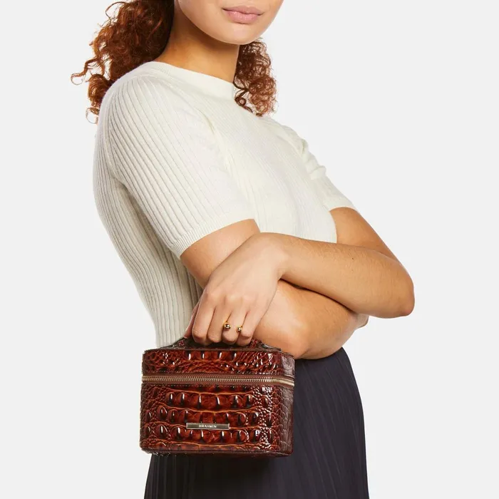 Brahmin Cosmetic Cases and Travel Small Charmaine Marketplace 8211 Women