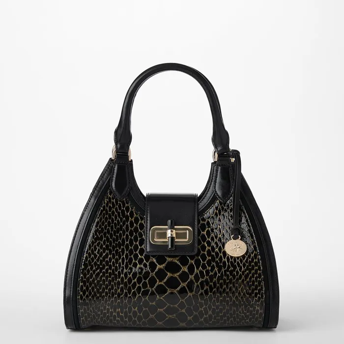 Brahmin Satchels Adrian Black Cavatica 8211 Women