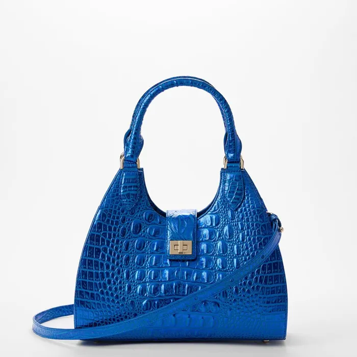 Brahmin Satchels Adrian Cobalt Potion 8211 Women Brahmin Satchels Adrian Cobalt Potion 8211 Women